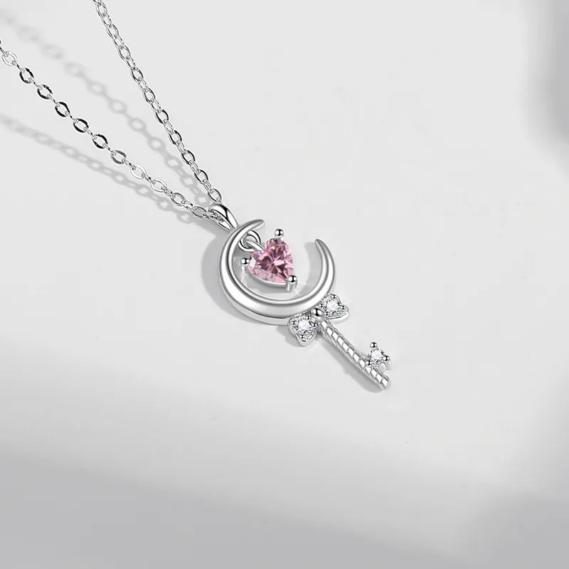 KLFOOK 999 Fine Silver Necklaces Women's-3