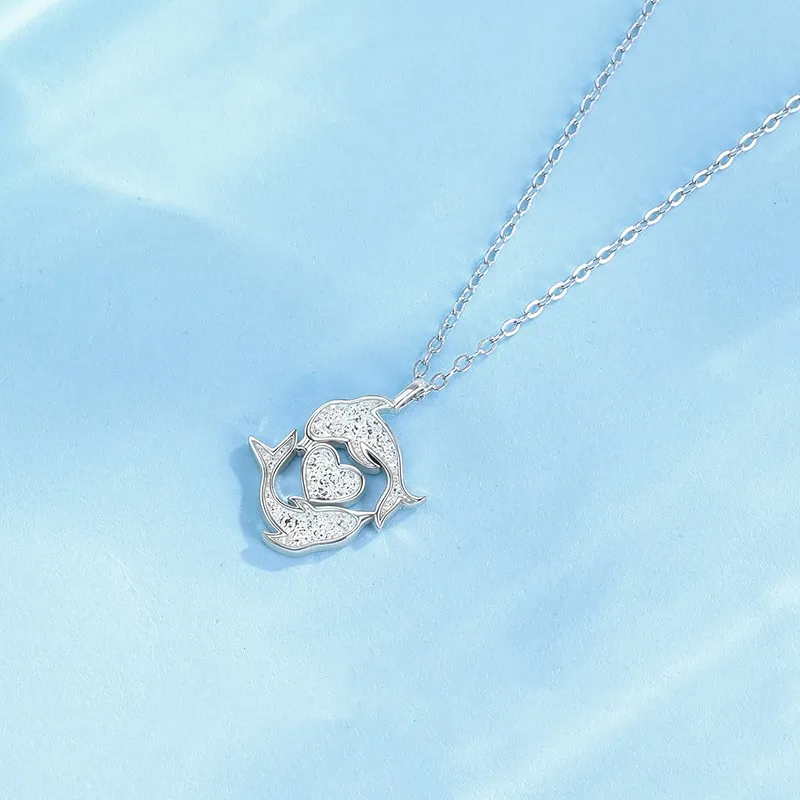 KLFOOK 999 Fine Silver Necklaces Women's-3