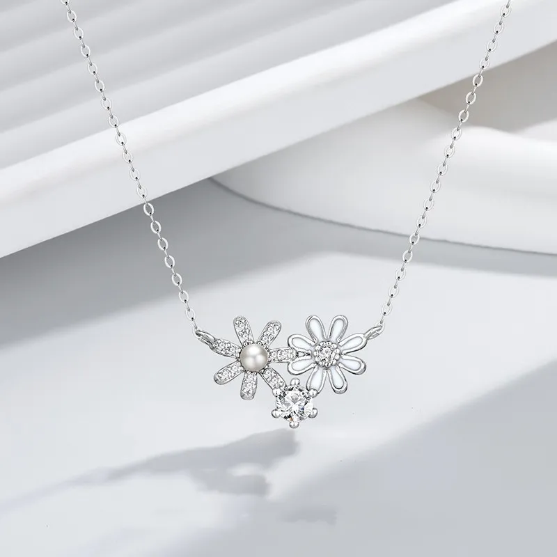 KLFOOK 999 Fine Silver Necklaces Women's-2