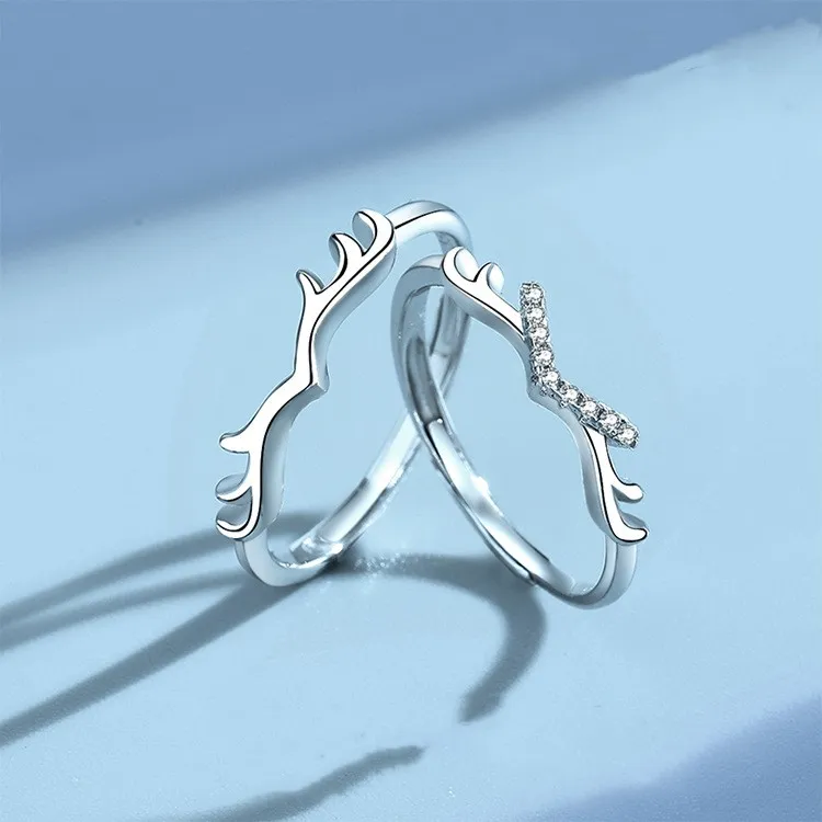 KLFOOK 999 Fine Silver Rings Unisex-3