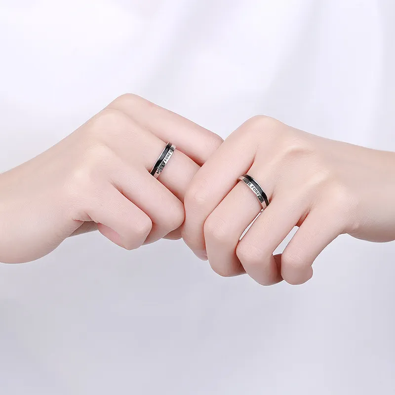 KLFOOK 999 Fine Silver Rings Unisex-1