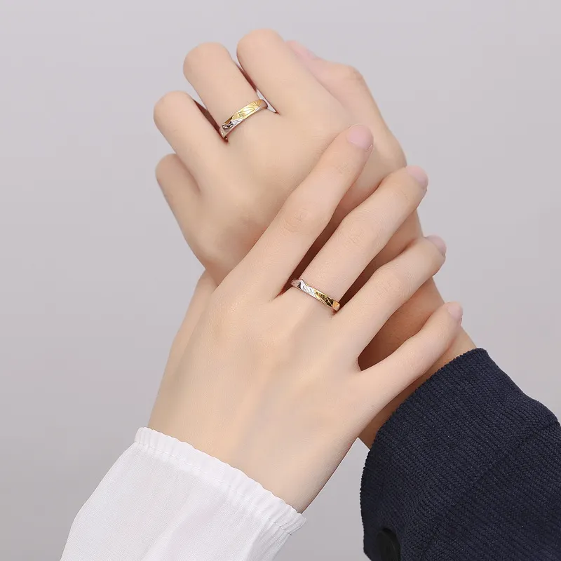 KLFOOK 999 Fine Silver Rings Unisex-1