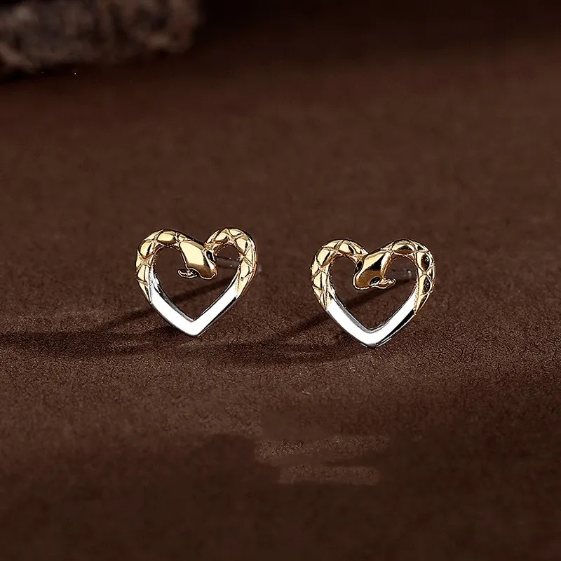 KLFOOK 999 Fine Silver Stud Earrings Women's-2
