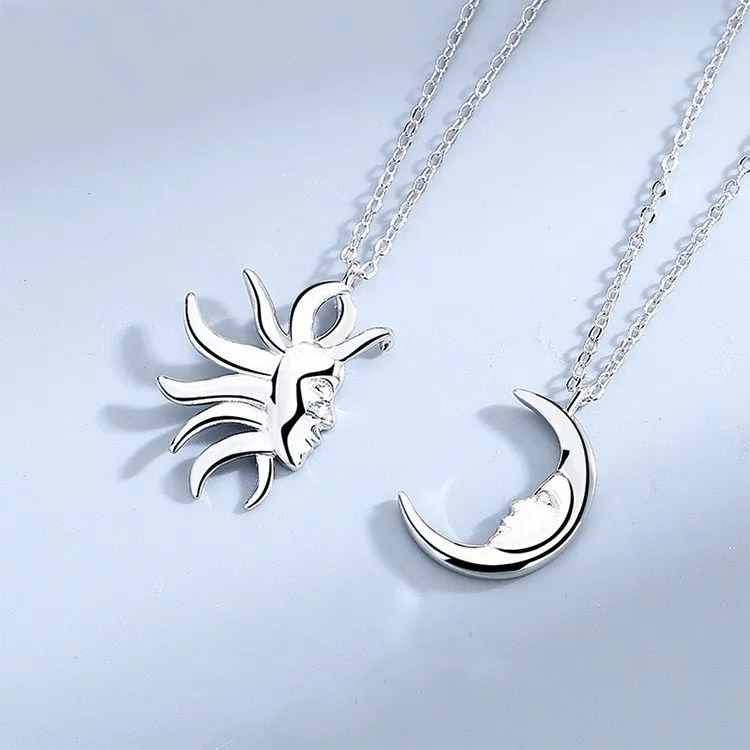 KLFOOK 999 Fine Silver Necklaces Unisex-3