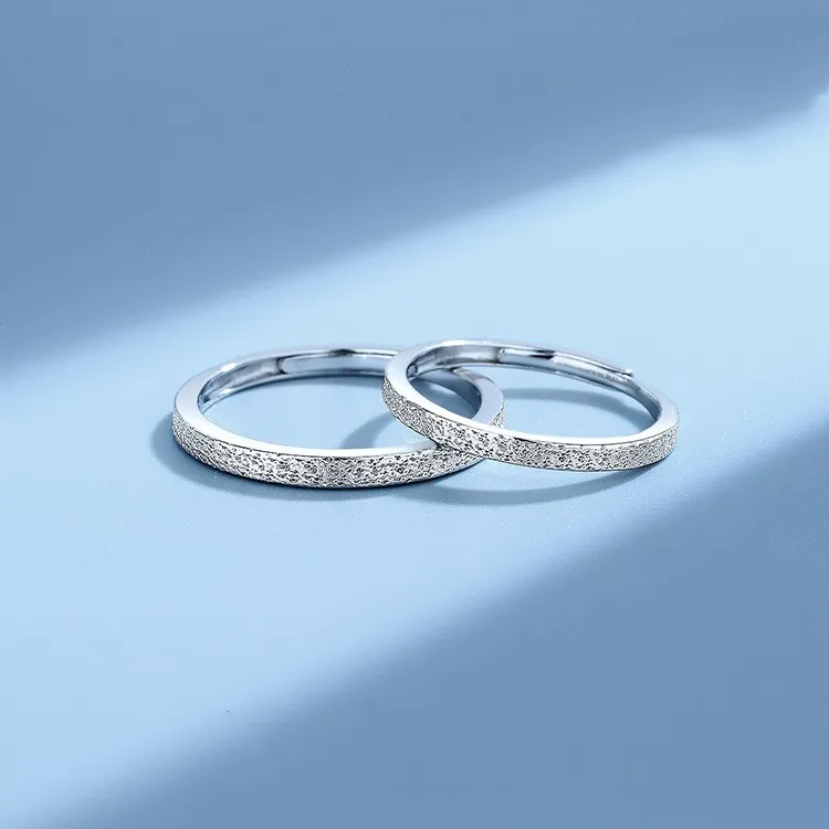 KLFOOK 999 Fine Silver Rings Unisex-3