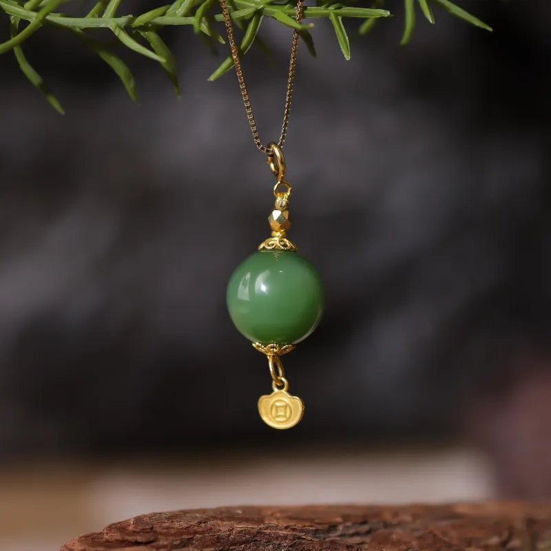 Yisheng Jewelry Hetian Jade Pendants Jasper Unisex-3