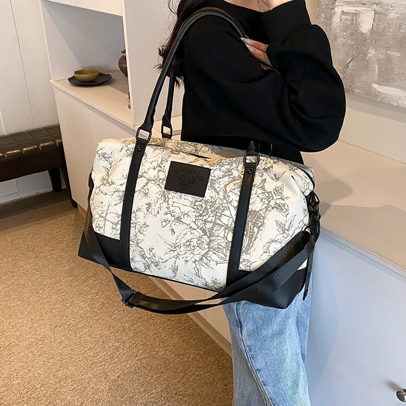 Yalu PU One Shoulder Handbag, Travel Bag Unisex Multicolor-8