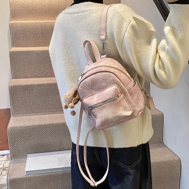 Yalu PU Backpack Women's Multicolor-3