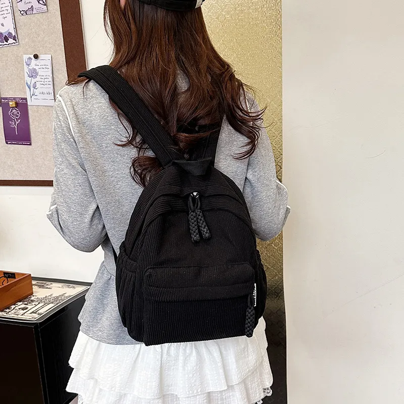 Yalu Nylon Backpack Unisex Multicolor-8