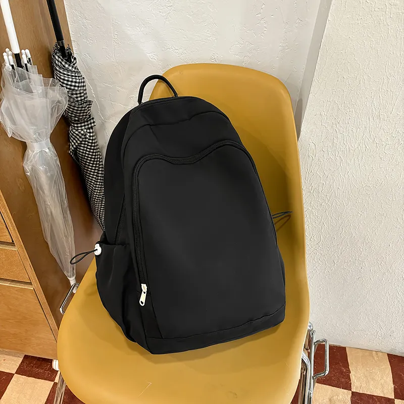 Yalu Nylon Backpack Regular Unisex White/Black/Purple/Green/Blue-7