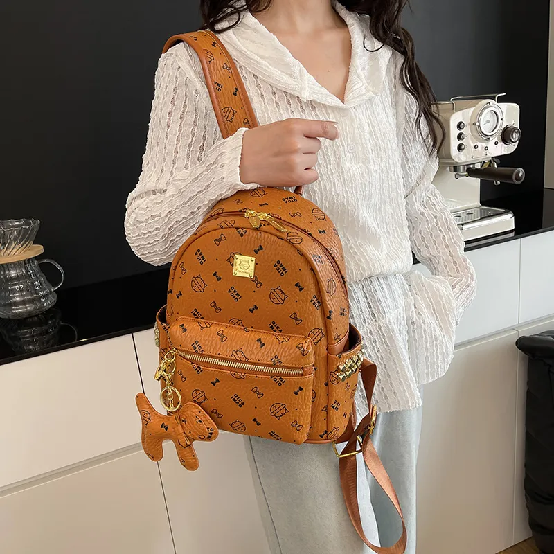 Yalu PU Backpack Women's Multicolor-26