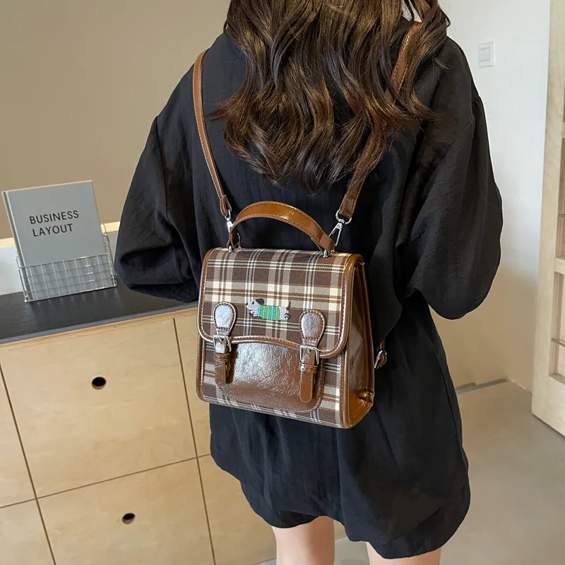 Yalu PU Backpack Women's Multicolor-9