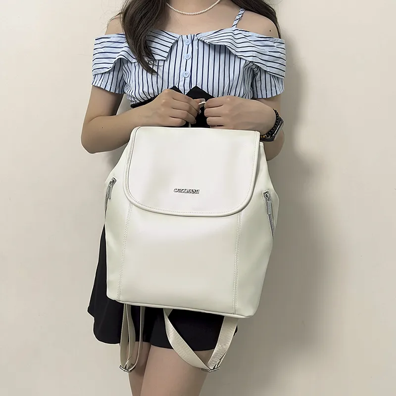 Yalu PU Backpack Unisex Multicolor-21