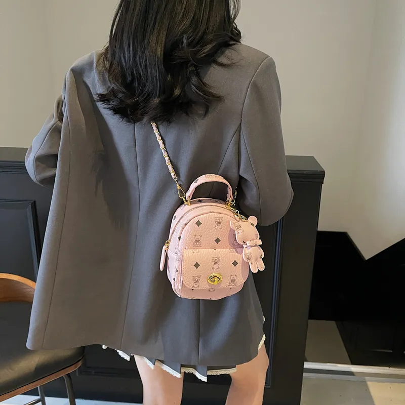 Yalu PU Backpack Women's Multicolor-1