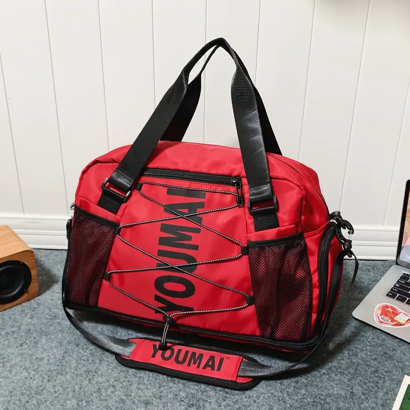 Yalu Nylon Shoulder Bag, Travel Bag Unisex Multicolor-9
