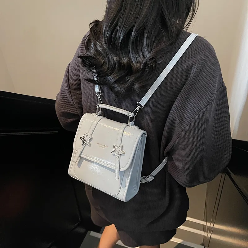 Yalu PU Backpack Women's Multicolor-16