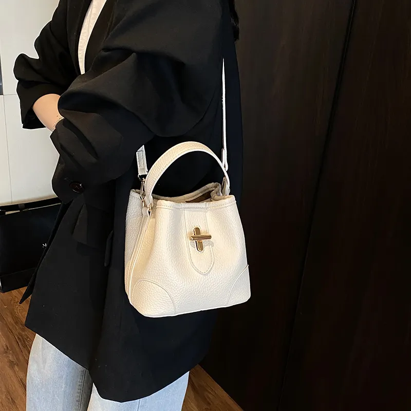 Yalu PU Bucket Bag, Shoulder Bag, Crossbody Bag, Handbag Women's Multicolor-2