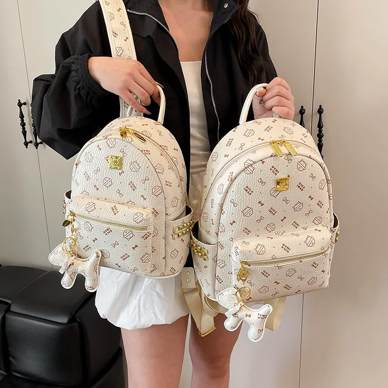 Yalu PU Backpack Women's Multicolor-19