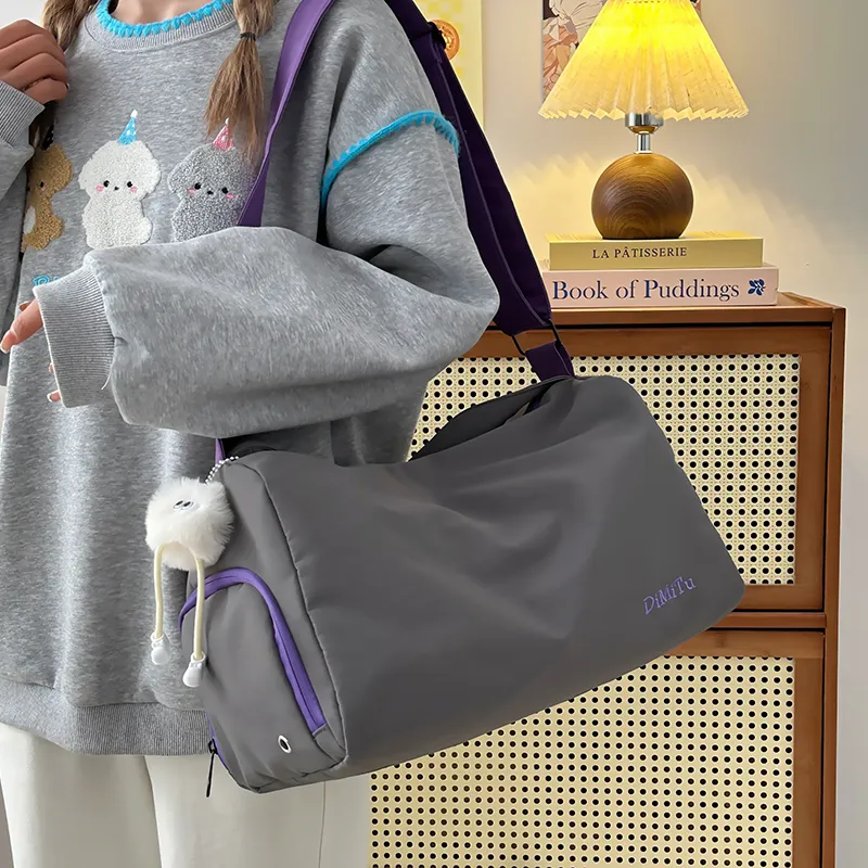 Yalu Nylon Travel Bag Unisex Multicolor-9