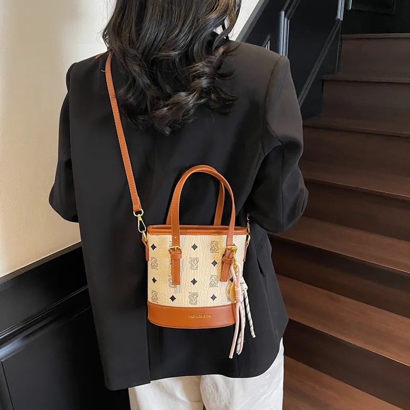 Yalu PU One Shoulder Handbag Women's Multicolor-15