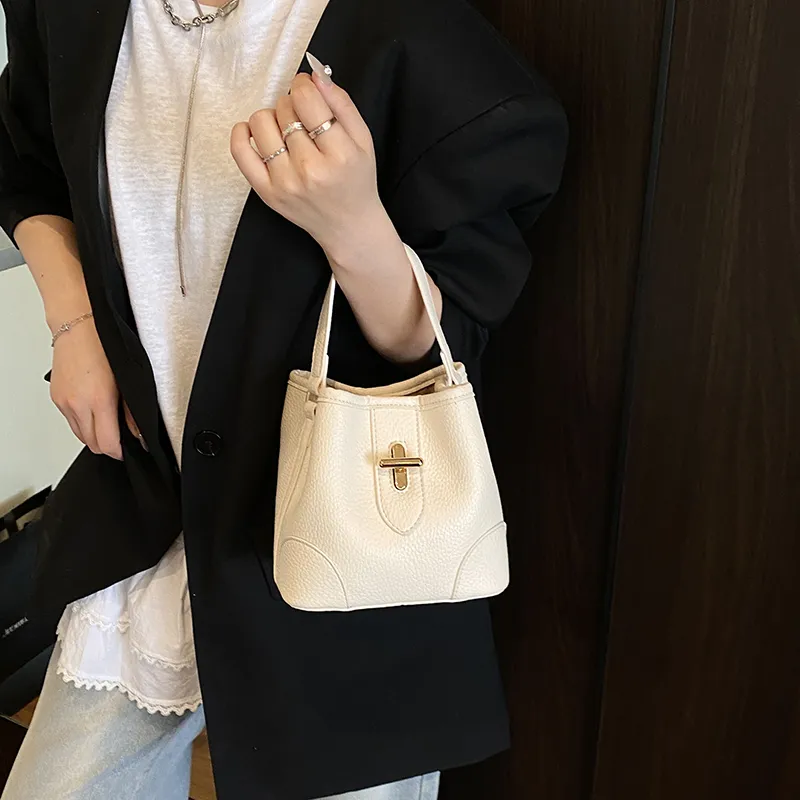 Yalu PU Bucket Bag, Shoulder Bag, Crossbody Bag, Handbag Women's Multicolor-1