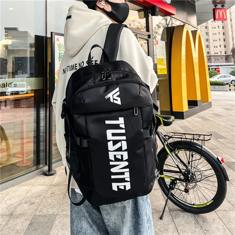 Yalu Nylon Backpack Unisex Multicolor-4