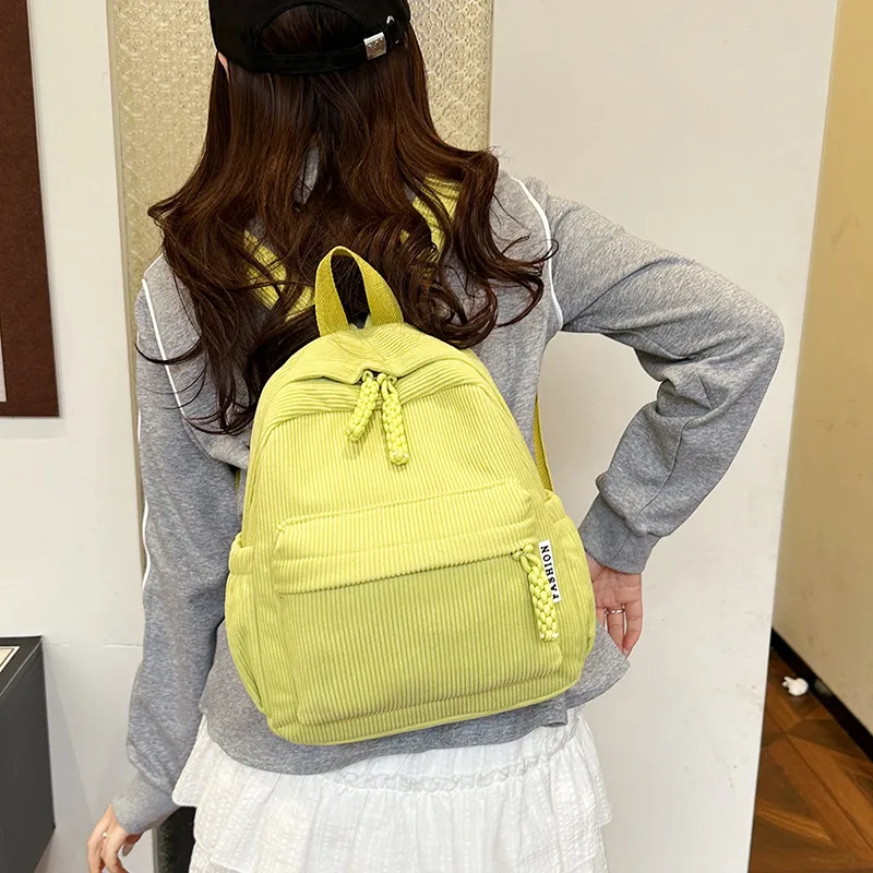 Yalu Nylon Backpack Unisex Multicolor-20