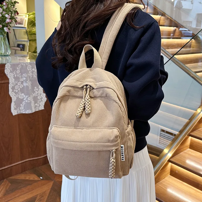 Yalu Nylon Backpack Unisex Multicolor-15