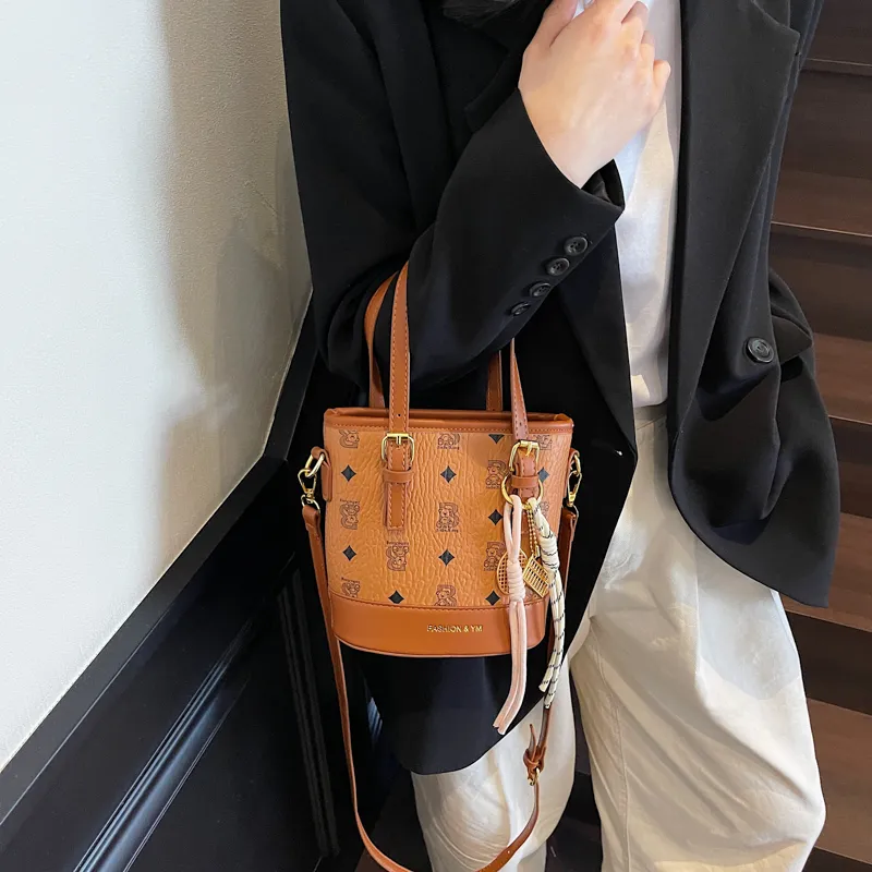 Yalu PU One Shoulder Handbag Women's Multicolor-26