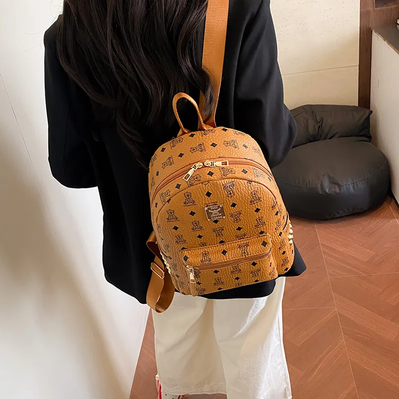 Yalu PU Backpack Women's Multicolor-23