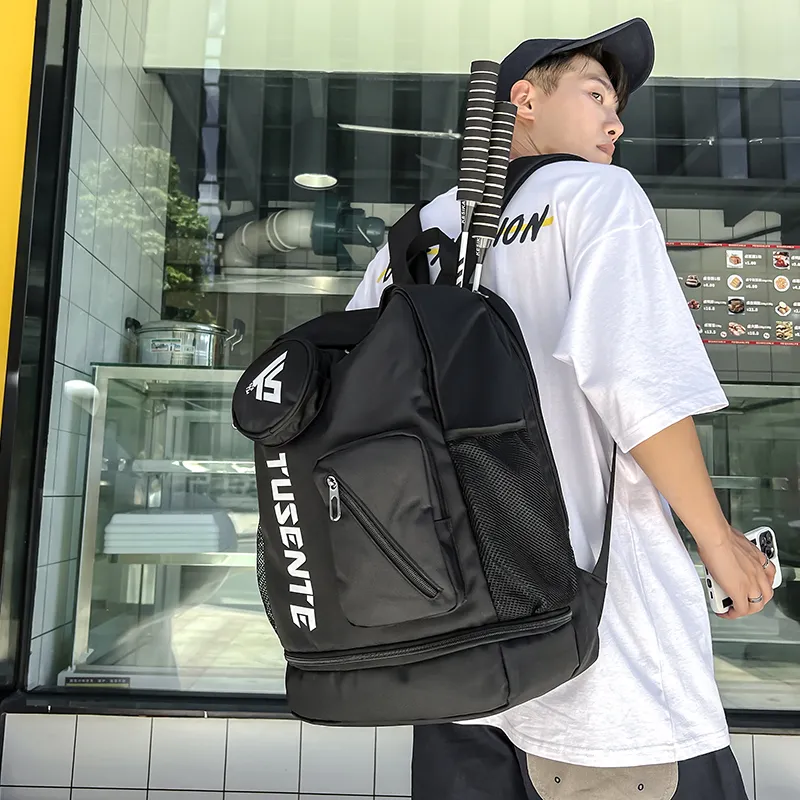 Yalu Nylon Backpack Regular Unisex Light Gray/Dark Gray/Black/Red-11