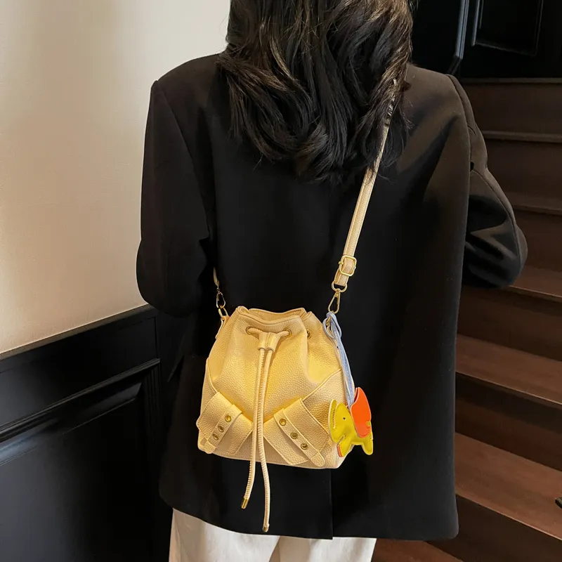 Yalu PU Shoulder Bag Women's Multicolor-26