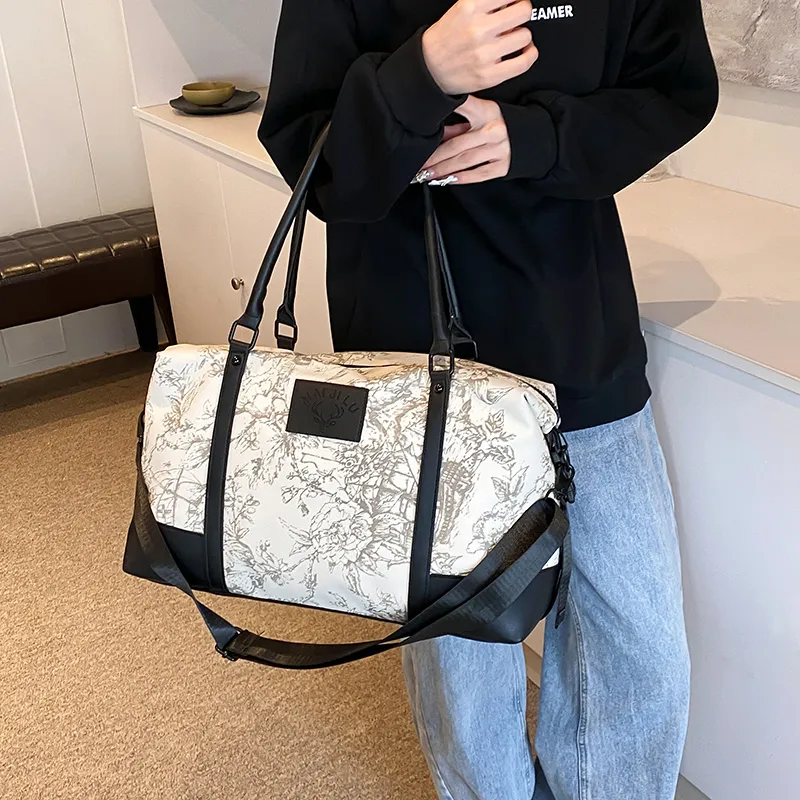 Yalu PU One Shoulder Handbag, Travel Bag Unisex Multicolor-5