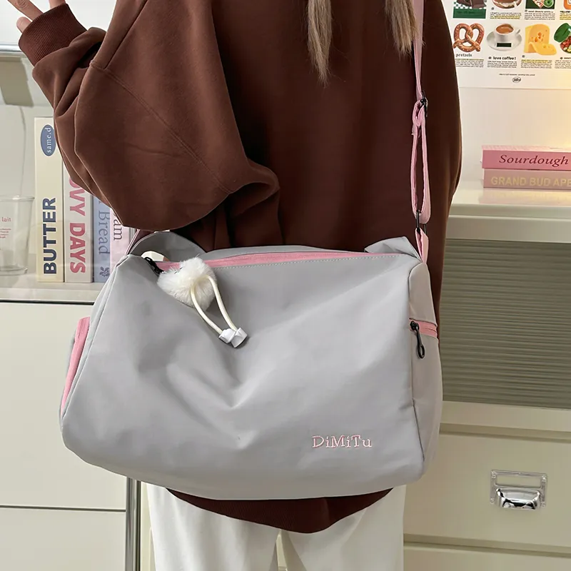 Yalu Nylon Travel Bag Unisex Multicolor-5