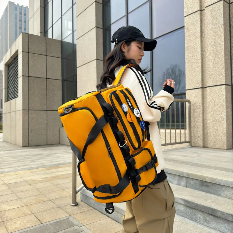 Yalu Nylon Travel Bag Unisex Multicolor-25