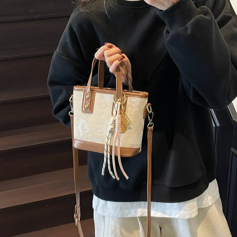 Yalu PU Shoulder Bag Crossbody Bag Handbag Regular Women's Multicolor-5