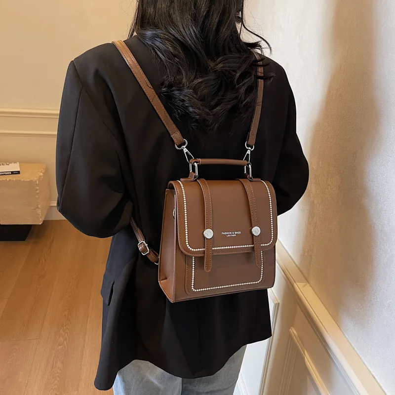 Yalu PU Backpack Women's Multicolor-2
