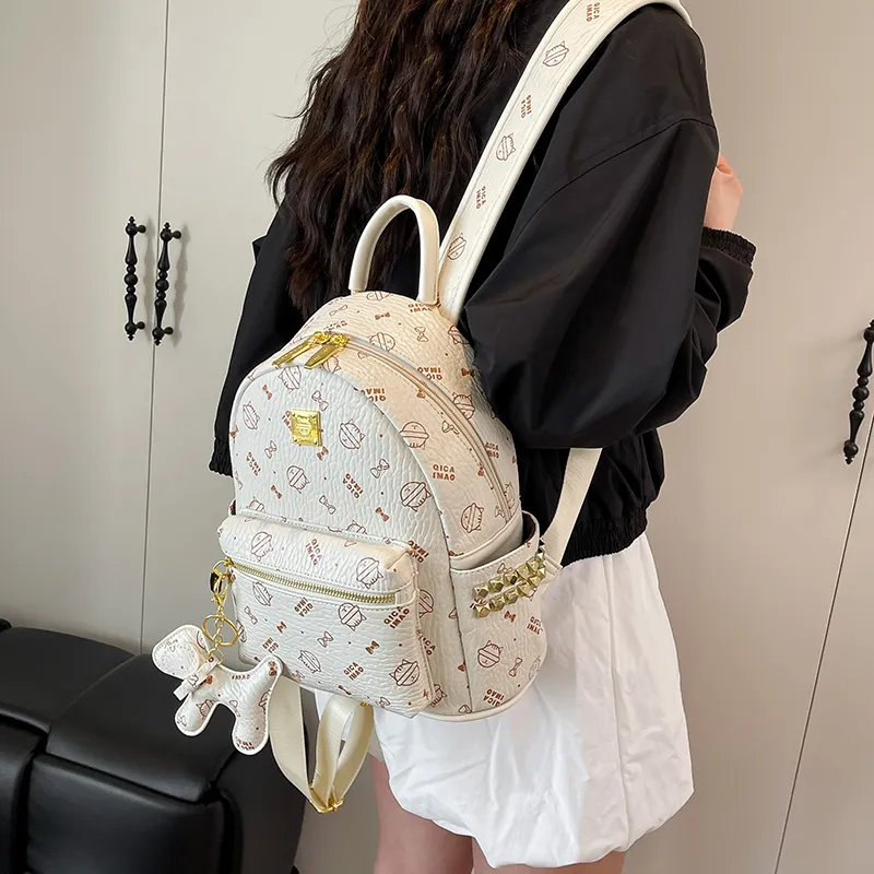 Yalu PU Backpack Women's Multicolor-21