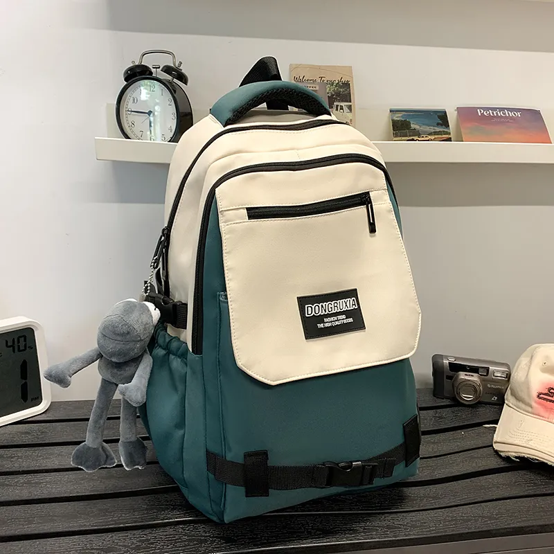 Yalu Nylon Backpack Regular Unisex Multicolor-7