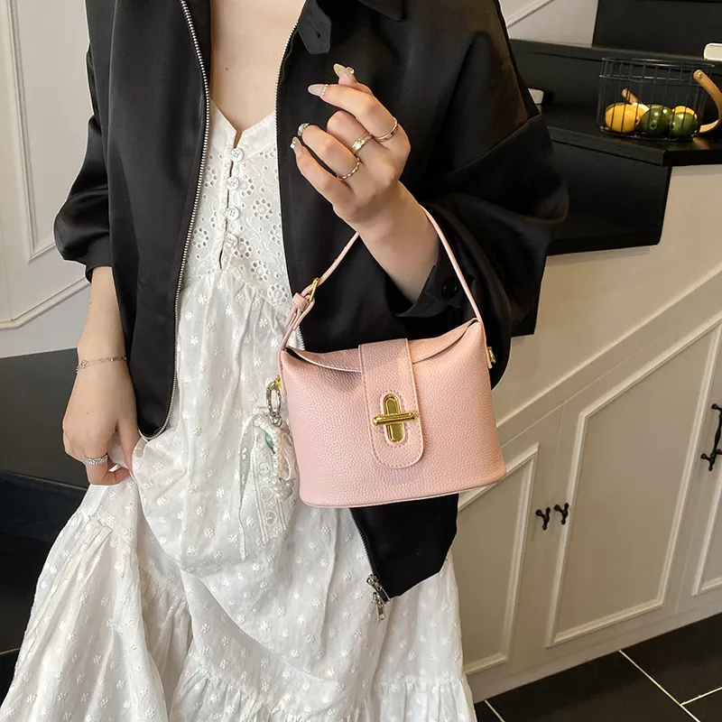 Yalu PU Crossbody One Shoulder Handbag Regular Women's Multicolor-18
