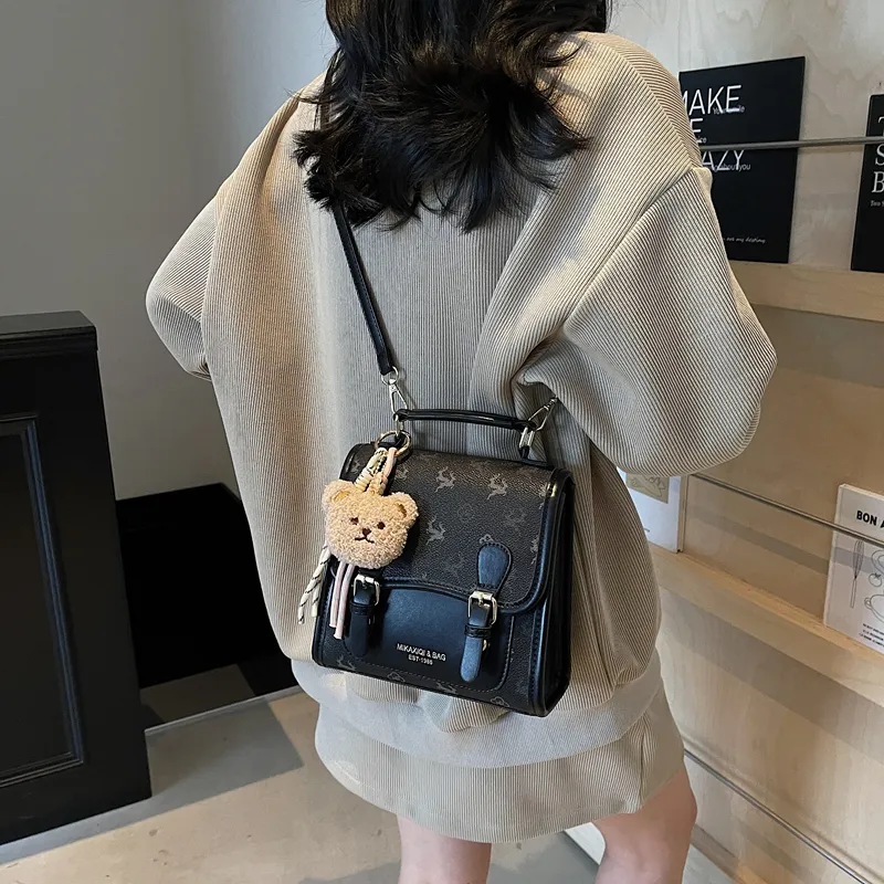 Yalu PU One Shoulder Crossbody Backpack Women's Multicolor-4