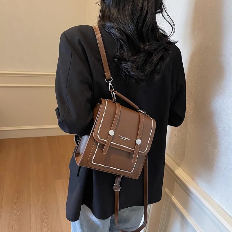Yalu PU Backpack Women's Multicolor-1