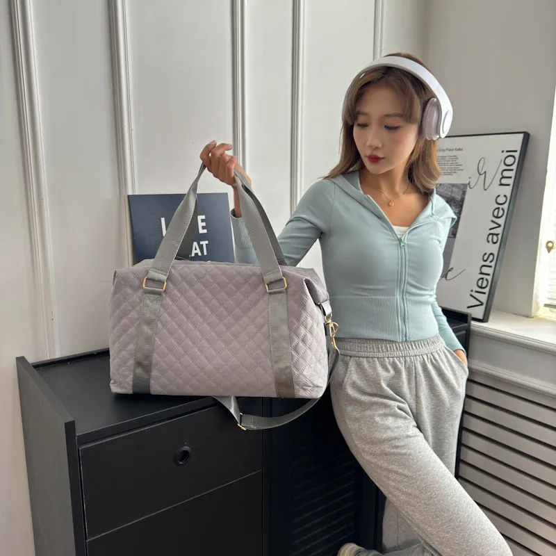 Yalu Nylon Travel Bag, Shoulder Bag, Handbag Unisex Multicolor-19