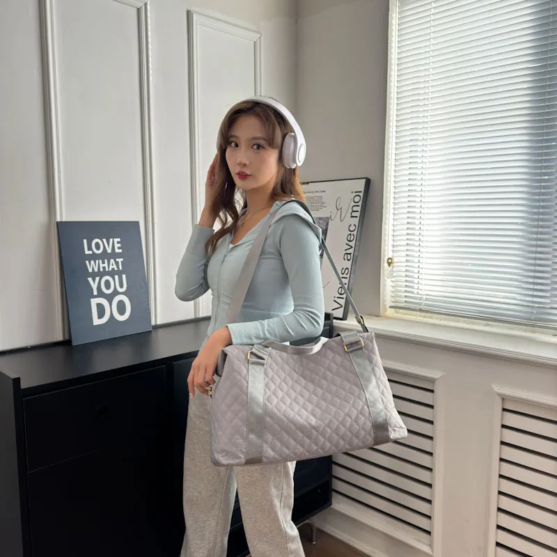 Yalu Nylon Travel Bag, Shoulder Bag, Handbag Unisex Multicolor-16