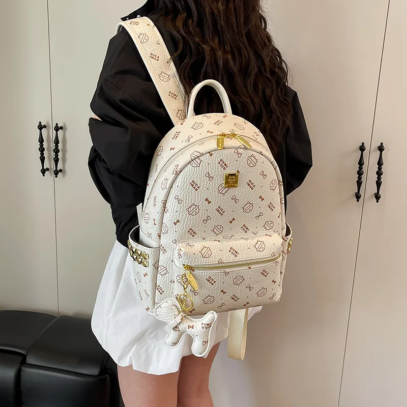 Yalu PU Backpack Women's Multicolor-23