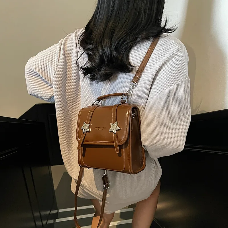 Yalu PU Backpack Women's Multicolor-21