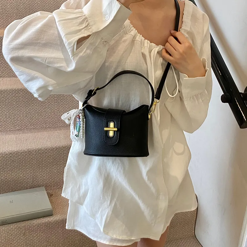 Yalu PU Crossbody One Shoulder Handbag Regular Women's Multicolor-3