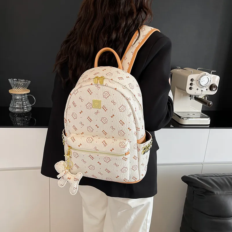 Yalu PU Backpack Women's Multicolor-15