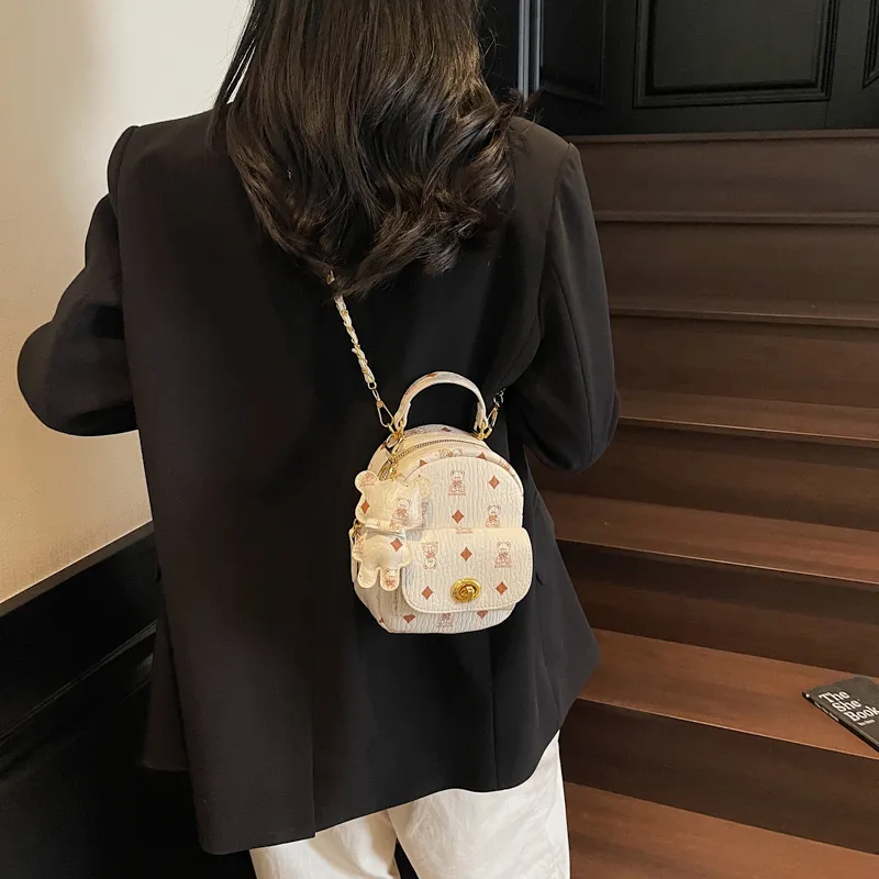 Yalu PU Backpack Women's Multicolor-19
