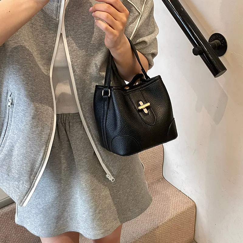 Yalu PU Bucket Bag, Shoulder Bag, Crossbody Bag, Handbag Women's Multicolor-9